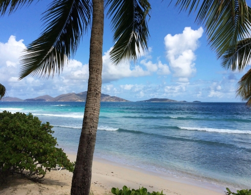 View of British Virgin Islands