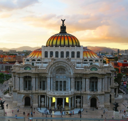 view in Mexico