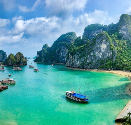 view in Vietnam