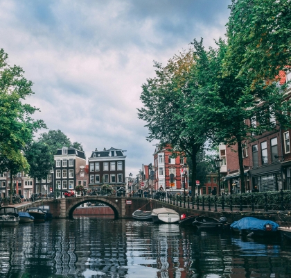 The Netherlands view of the city
